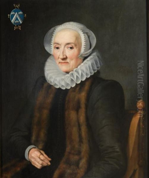 Portrait of Alida van der Laen (1542-1626) - view 1