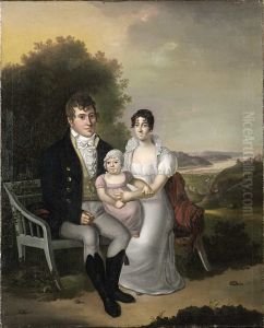 Thrane family by Carl Frederik Vogt