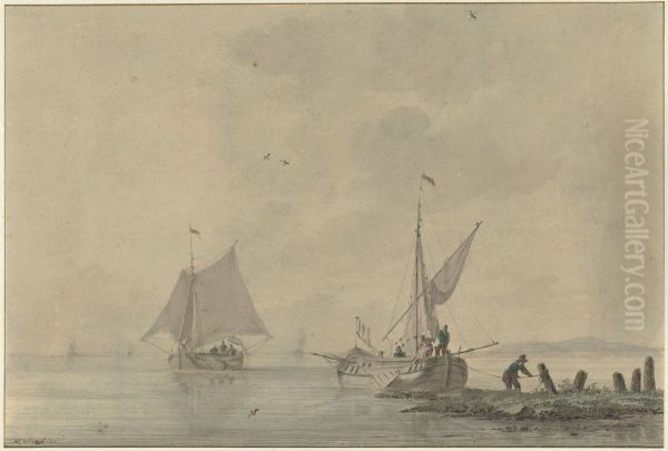Ships on Calm Waters - view 1