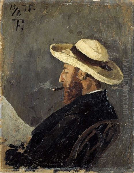 Portrait of Fredrik Collett - view 1