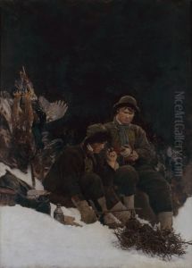 Ornejaegerene by Carl Sundt-Hansen