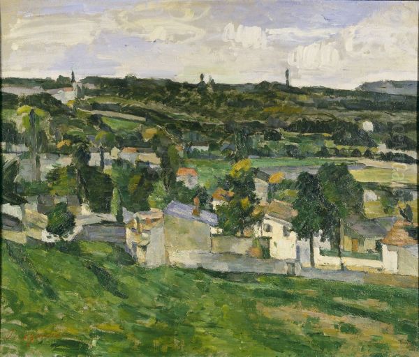 View of Auvers-sur-Oise - view 1