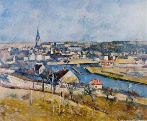 Melun vu depuis Le Mee-sur-Seine Melun vu depuis Le Mee-sur-Seine