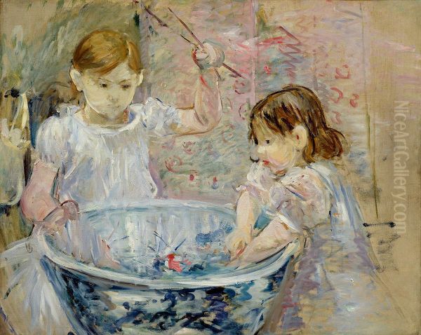 Enfants a la vasque - view 1