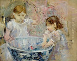 Enfants a la vasque Enfants a la vasque