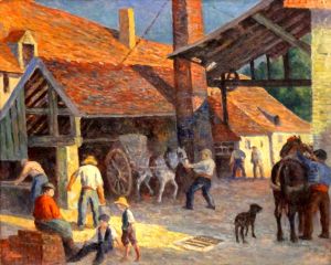 La Briqueterie by Maximilien Luce