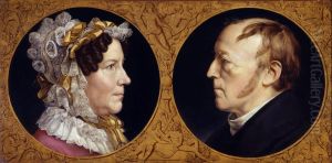 Die Eltern des Kunstlers by Carl Joseph Begas