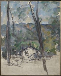 La Route a Le Tholonet by Paul Cezanne