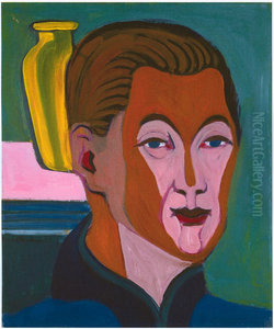 Head of the painter (Selfportrait)