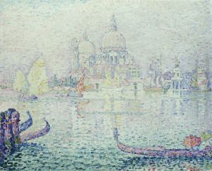 Venice, Giudecca Canal, Morning by Paul Signac
