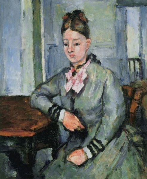 Madame Cezanne accoudee - view 1