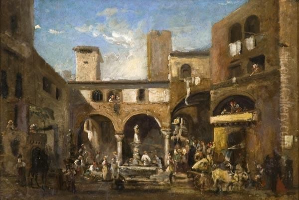 Scene Popolari In Piazza A Verona - view 1