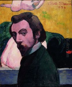 Emile Bernard autoportrait 1890 by Emile Bernard