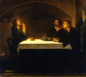 Les Pelerins d'Emmaus by Henry Ossawa Tanner