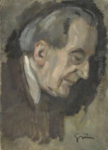 Portrait ofJean-Louis Forain(1852-1931) by Jules-Alexandre Grun