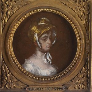 Portrait of Geronima Goicoechea y Galarza by Francisco Goya Fuendetodos