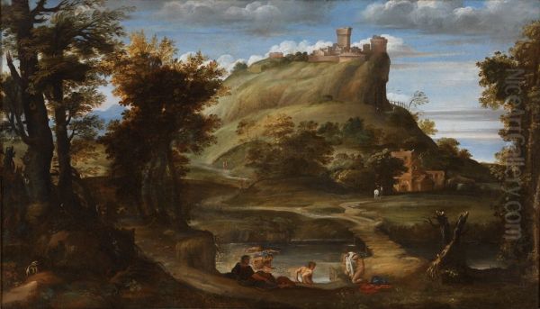 Landscape with Bathers - view 1