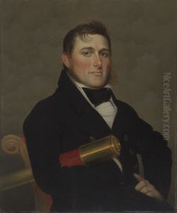 Portrait of James Usher of Bristol, RI Portrait of James Usher of Bristol, RI