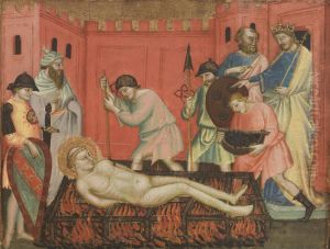 Martyrdom of Saint Lawrence by Mariotto Di Nardo
