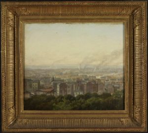 View of Paris by Stanislas Lepine