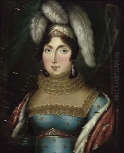 Portrait Of Maria Teresa D'austria-este