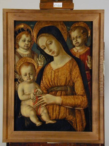 Madonna and Child with Angels - view 1