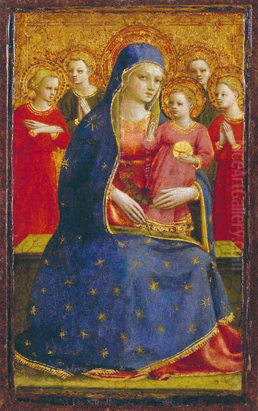 Madonna and Child with Angels - view 1