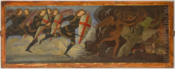 Saint Michael and the Angels at War with the Devil - view 1