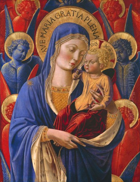 Virgin and Child with Angels - view 1