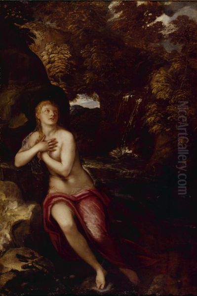The Magdalene in the Wilderness - view 1