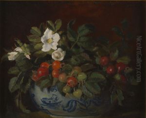 Japanese Roses and their Hips by Charles Walter Stetson