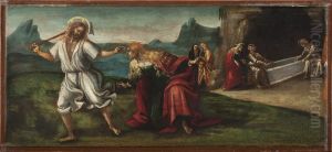 The Resurrected Christ Appearing to St. Magdalene by Luca Signorelli