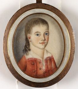 Portrait of John George Washington Hancock by Charles Willson Peale