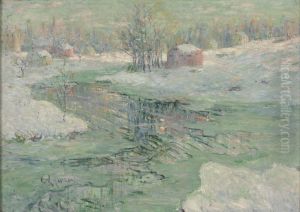 Winter Landscape by Ernest Lawson