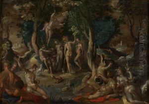 The Judgment of Paris by Cornelis van Haarlem