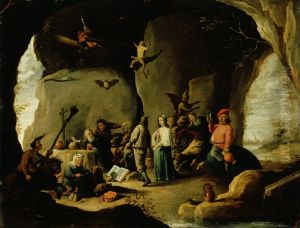Temptation of St. Anthony by David Teniers the Younger