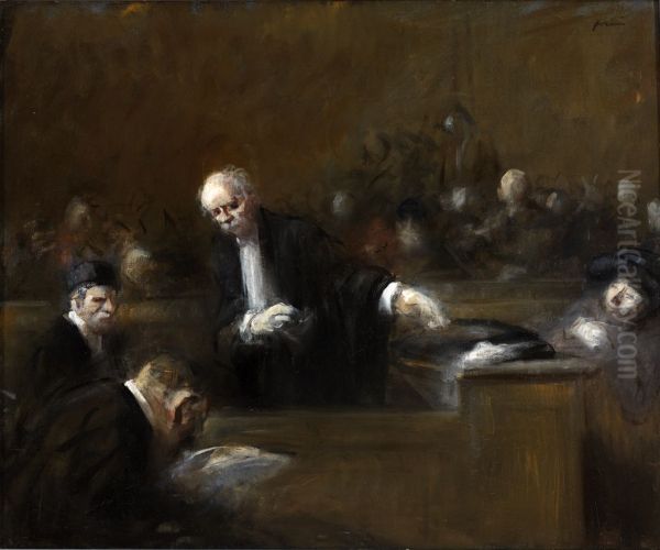 Courtroom Scene - view 1