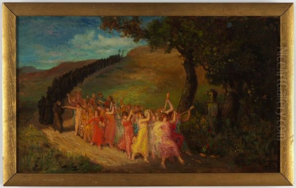 A Pagan Procession - view 1