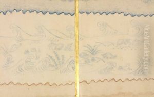 Waves and Seashells by Mori Kansai