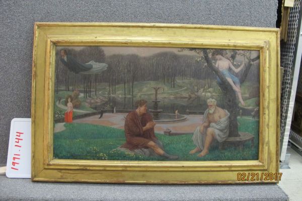 Admonition of the Poet - view 1