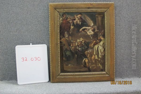 Study for St. William of Aquitaine - view 1