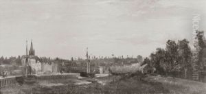 Dutch Boats at Low Tide - Antwerp