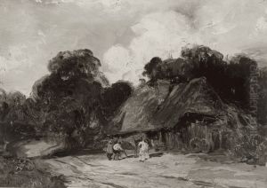 Farm Scene by William Morris Hunt