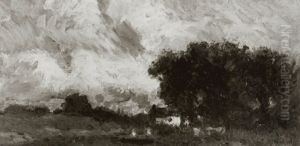 Autumn Landscape, Long Island by Charles Henry Miller