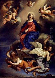 Assumption of the Virgin by Giovanni Francesco Barbieri