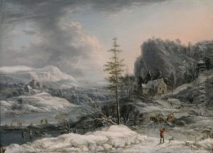 A Winter Scene by Jan Griffier I