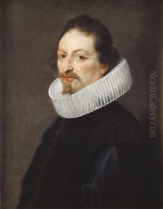 Portret van Gaspar Gevartius Portret van Gaspar Gevartius