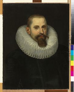 Portret van Jan II Moretus by Erasmus Quellinus II