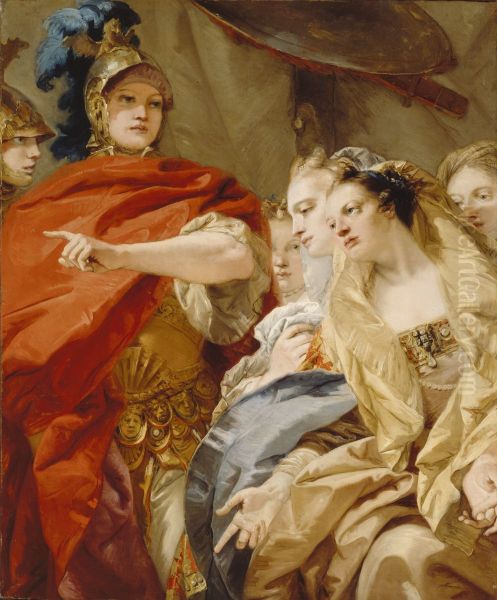 The Women of Darius Invoking the Clemency of Alexander - view 1