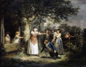 Blind Man's Buff by George Morland